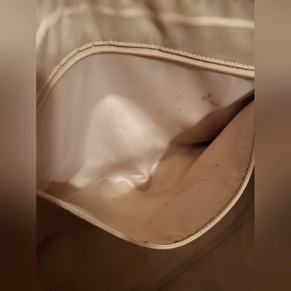 Coach Taylor Eyelet Leather Satchel Crossbody 27392 Putty - Picture 12 of 13